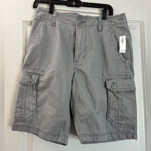NEW with TAGS-Old Navy•men’s cargo shorts•gray•WITH tags•size 30
